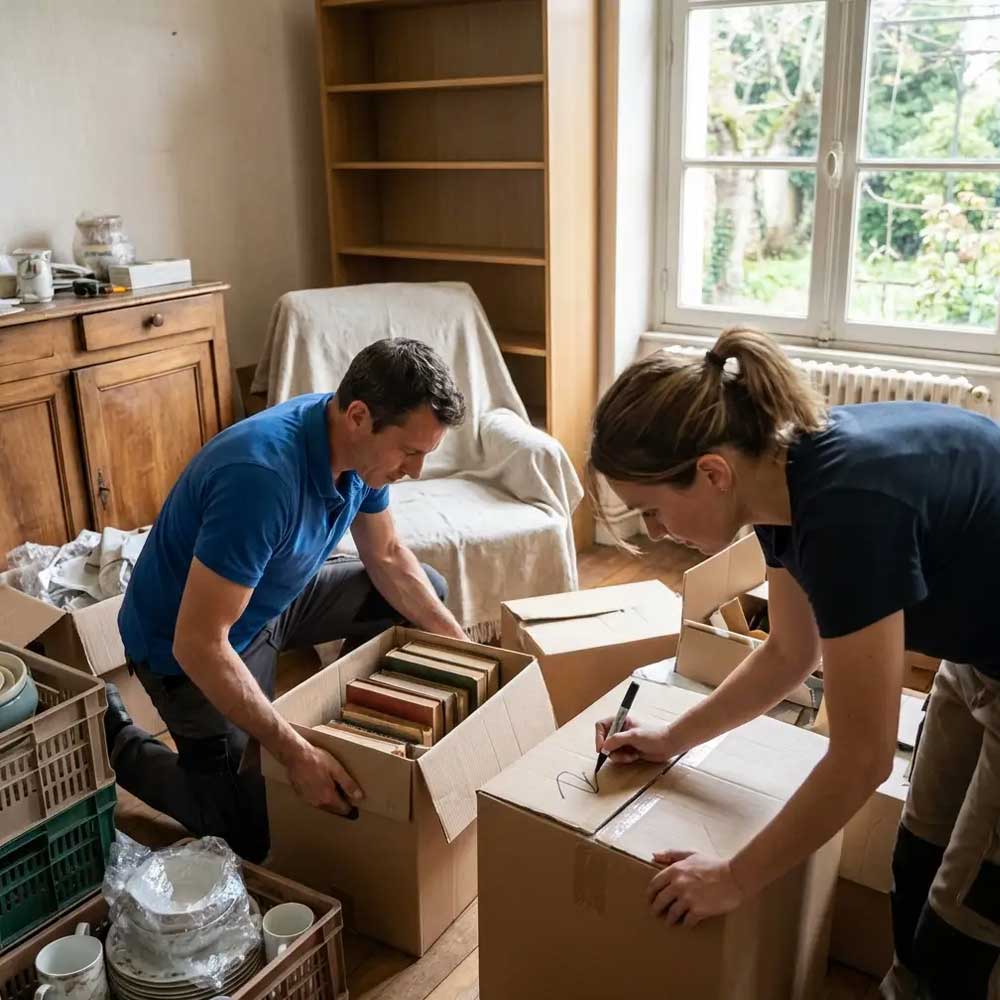 Débarras après succession